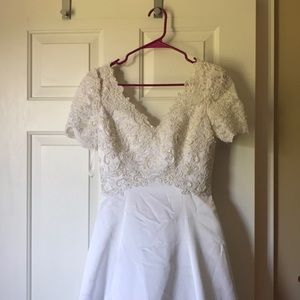 David’s Bridal Wedding Gown.. Santa Monica size 8